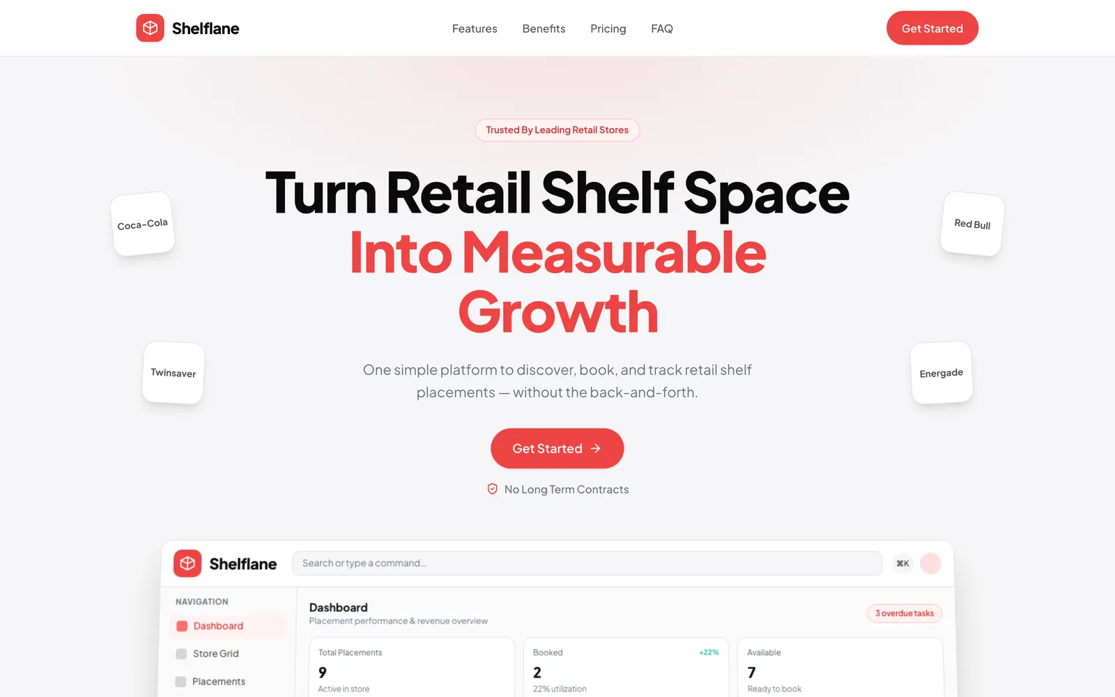 ShelfLane product interface